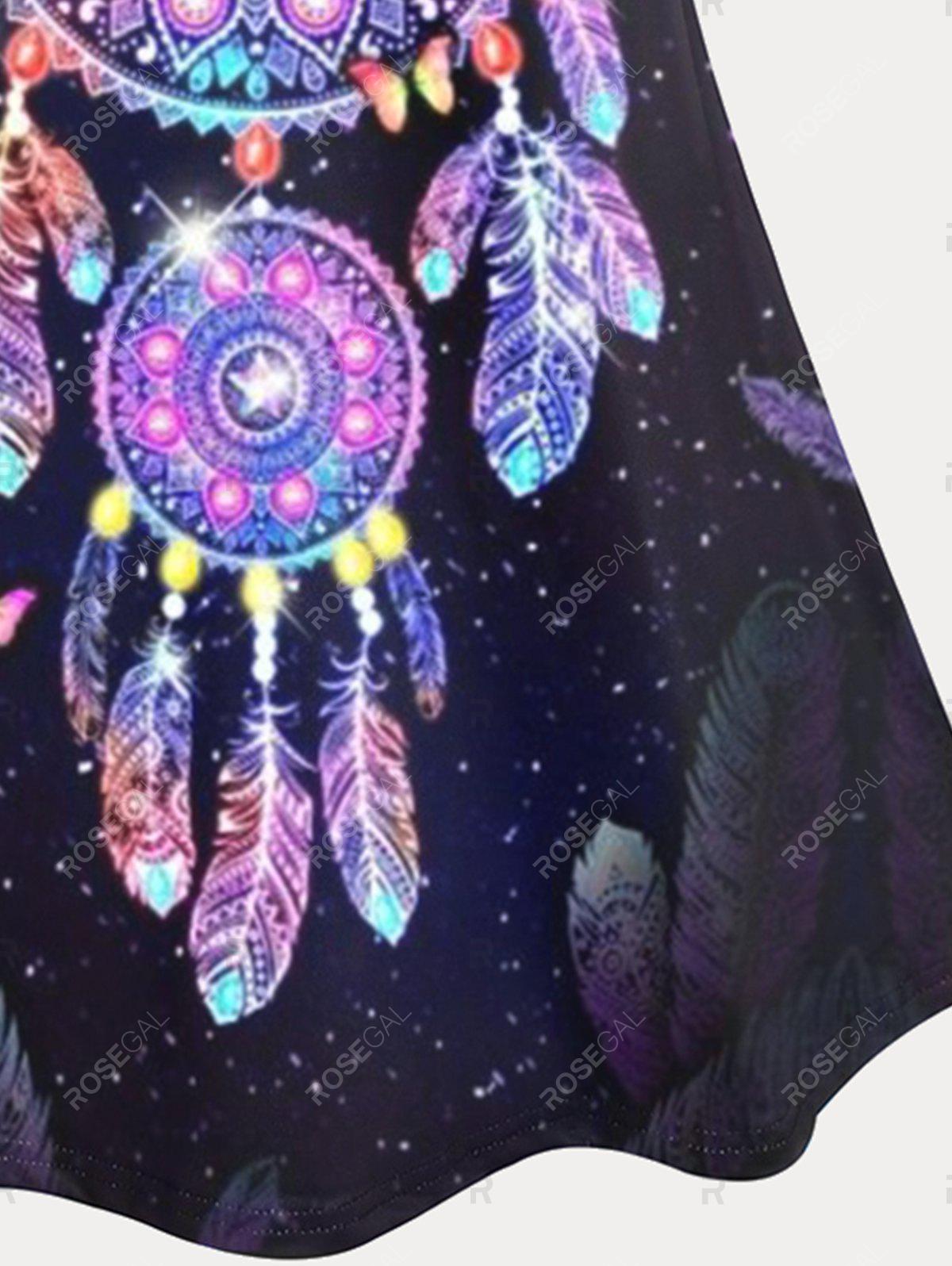 Plus Size & Curve Dreamcatcher Galaxy Cami Top