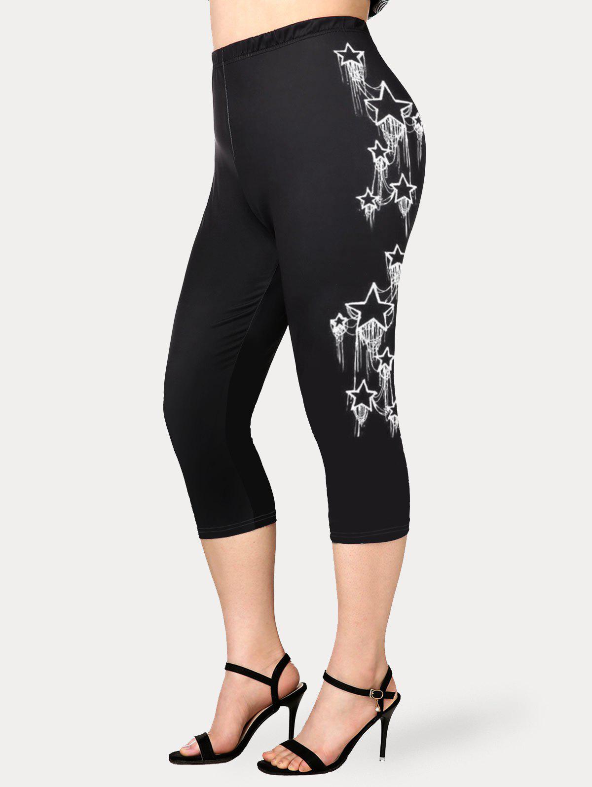 Plus Size & Curve Stars High Waisted Leggings